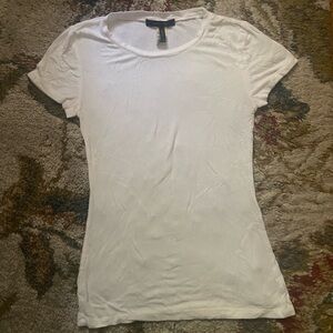BCBG MaxAzria ribbed short sleeve tee